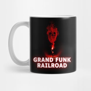 grand funk railroad red smoke Mug